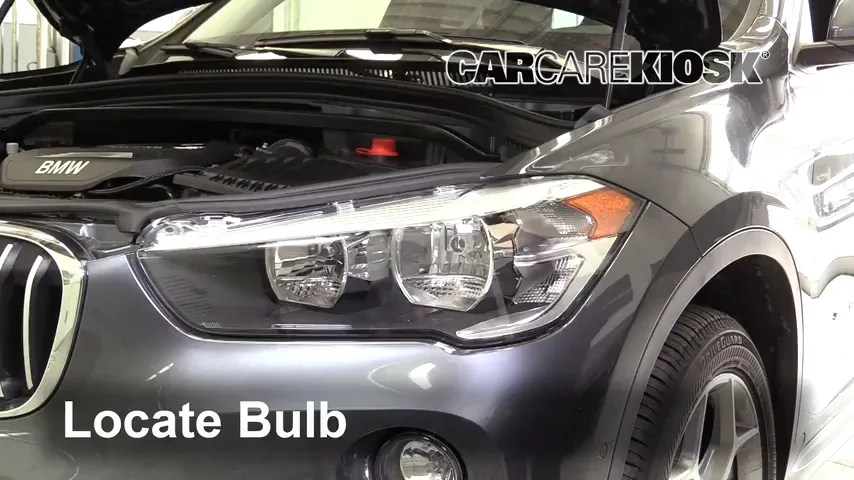 2017 BMW X1 sDrive28i 2.0L 4 Cyl. Turbo Lights Headlight (replace bulb)